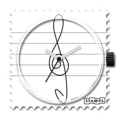 Bild 1 - S.T.A.M.P.S. - Uhrenmotiv Clef