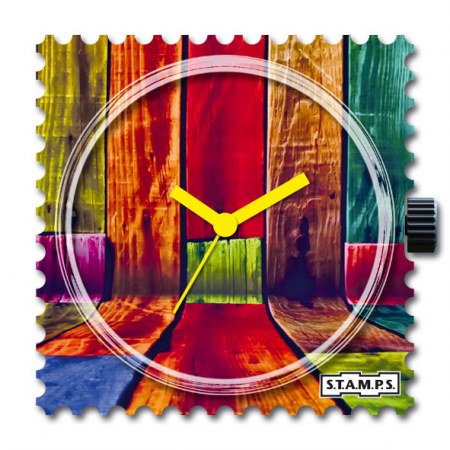 Bild 1 - S.T.A.M.P.S. - Uhrenmotiv Colorful Walls