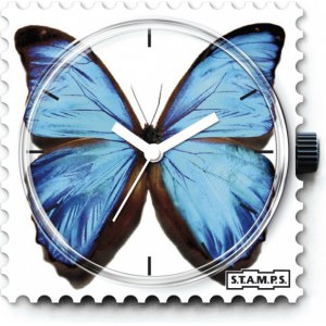 S.T.A.M.P.S - Uhrenmotiv Blue Butterfly