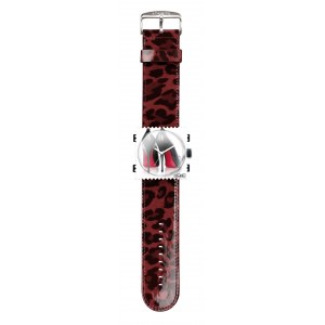 S.T.A.M.P.S. - Armband Shiny Leo red