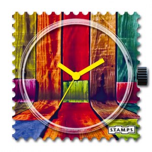 S.T.A.M.P.S. - Uhrenmotiv Colorful Walls