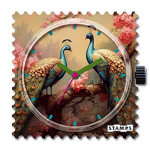 S.T.A.M.P.S. - Uhrenmotiv Peacock